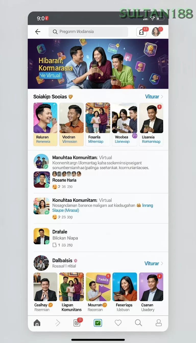 Cuplikan layar OMG138 — halaman utama