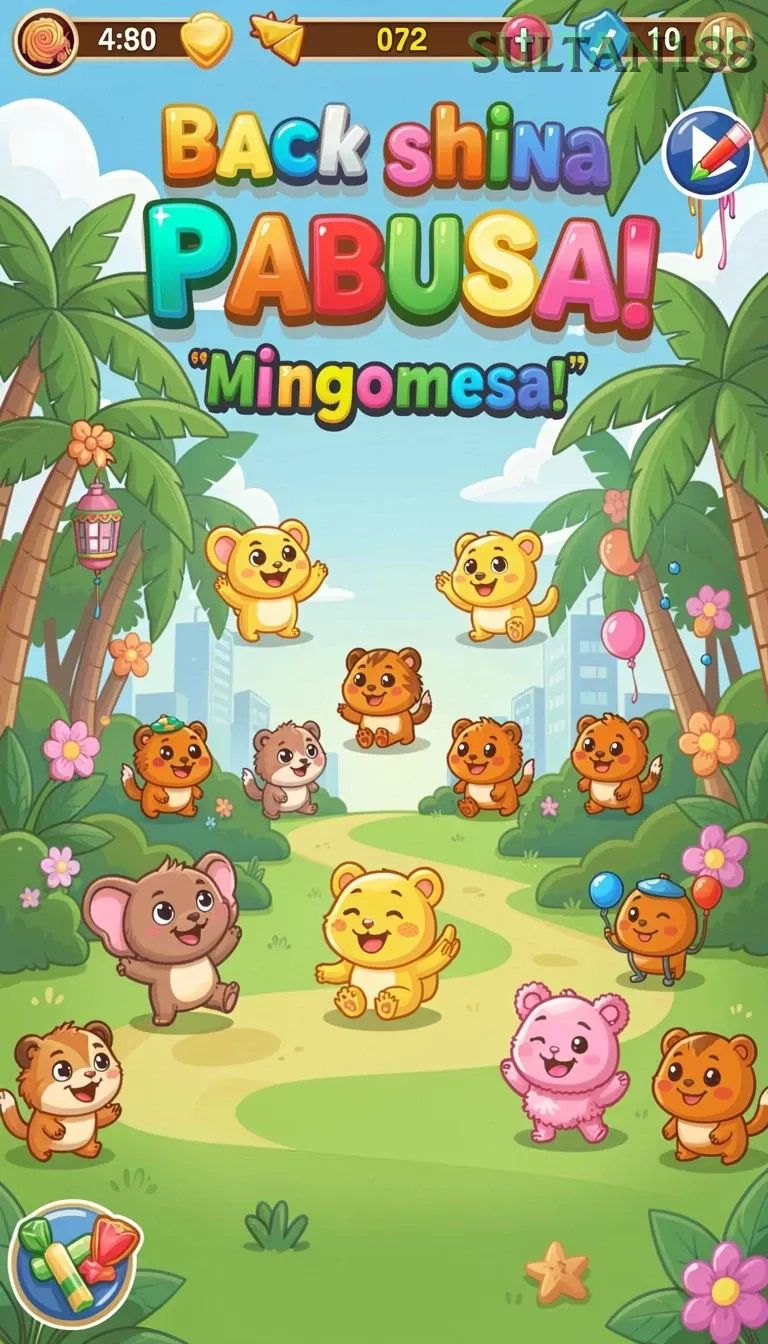 Cuplikan layar LUCUBET — menu navigasi