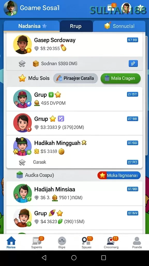 Cuplikan layar SVIP5 — halaman utama