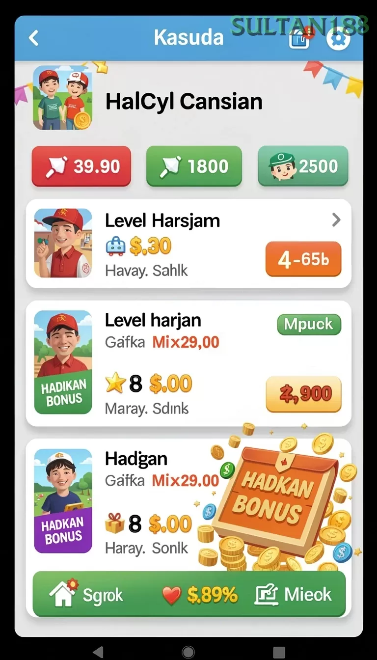 Cuplikan layar GARUDA365 — aktivitas