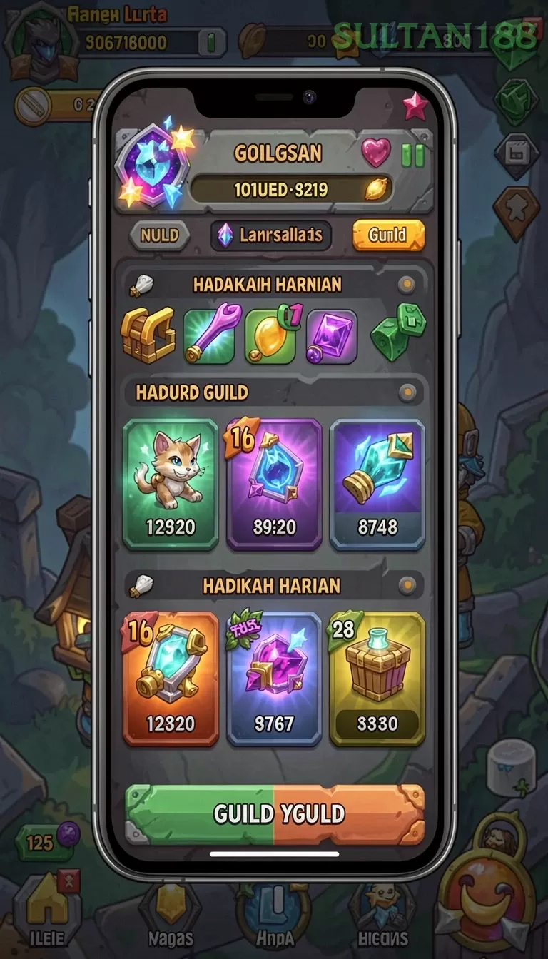 Cuplikan layar SVIP5 — aktivitas
