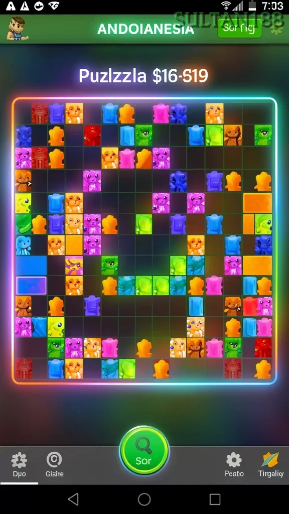 Cuplikan layar FYPTOTO — menu navigasi